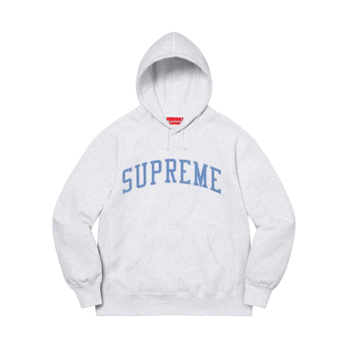 슈프림 스타 아크 후드 스웨트셔츠 애쉬 그레이 - 22SS
