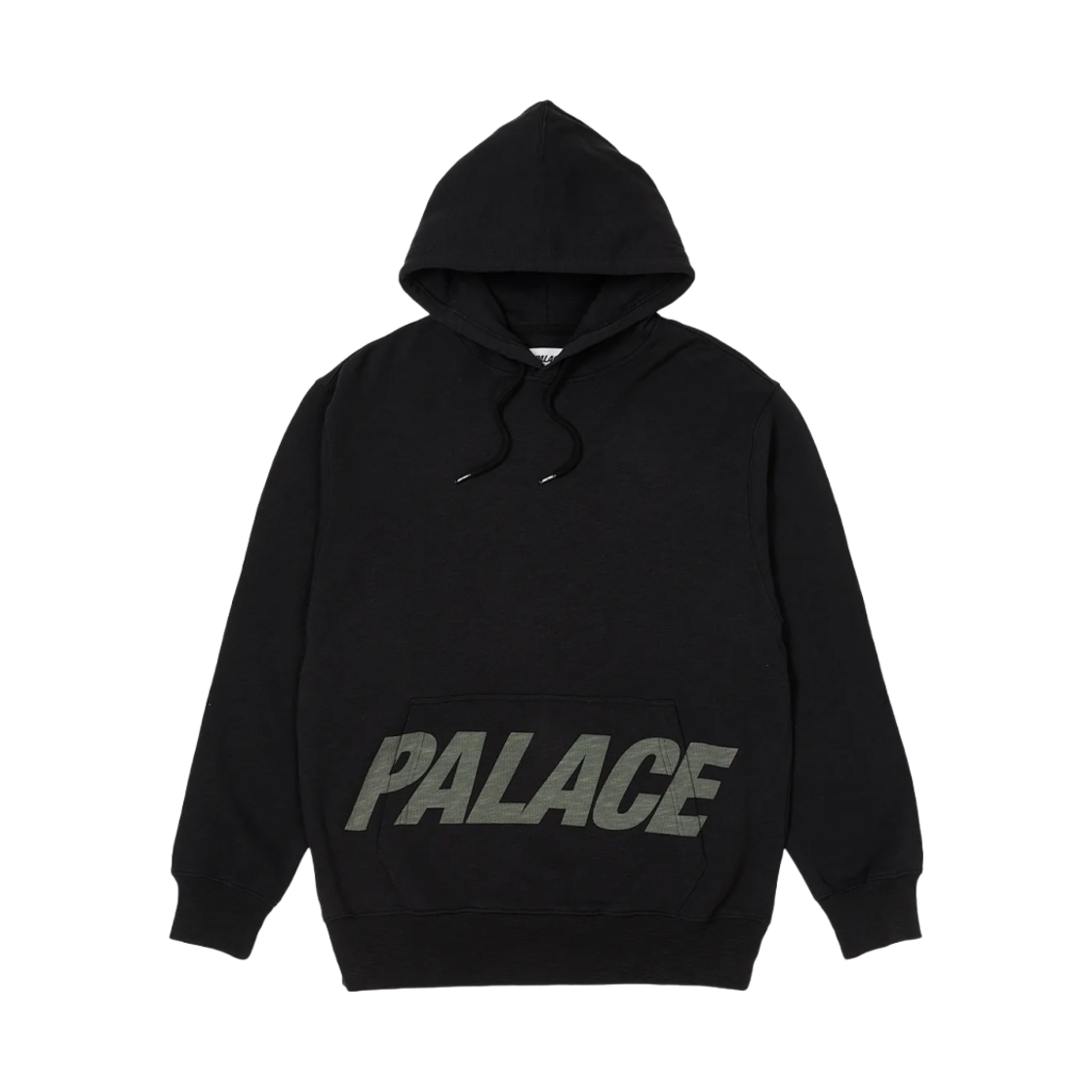 팔라스 팔 포켓 슬럽 후드 블랙 - 22FW(Palace Pal Pocket Slub Hood Black - 22FW) - 1