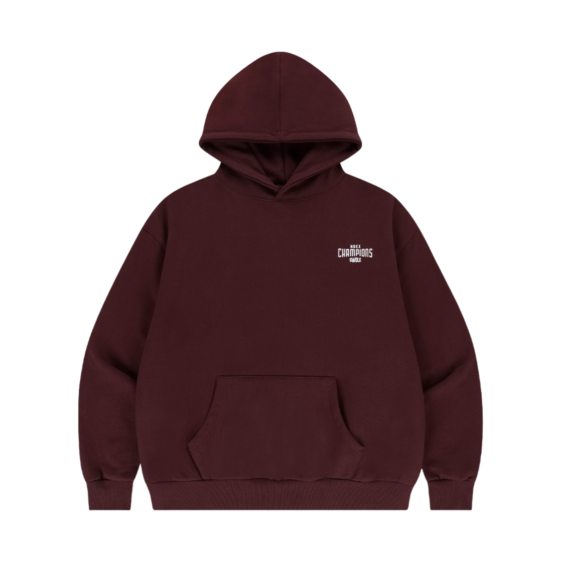 에이치덱스 챔피언스 기모 후디 레드 브릭