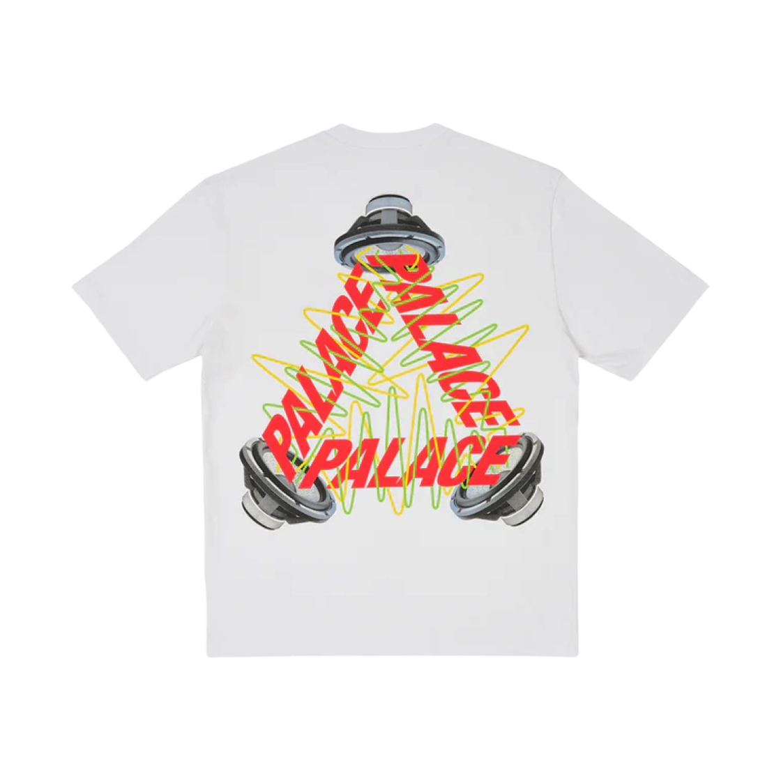 팔라스 스피커 P-3 티셔츠 화이트 - 23FW
