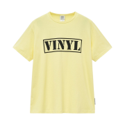 [KREAM 단독] Thevinylhouse Box Logo T-Shirt Yellow