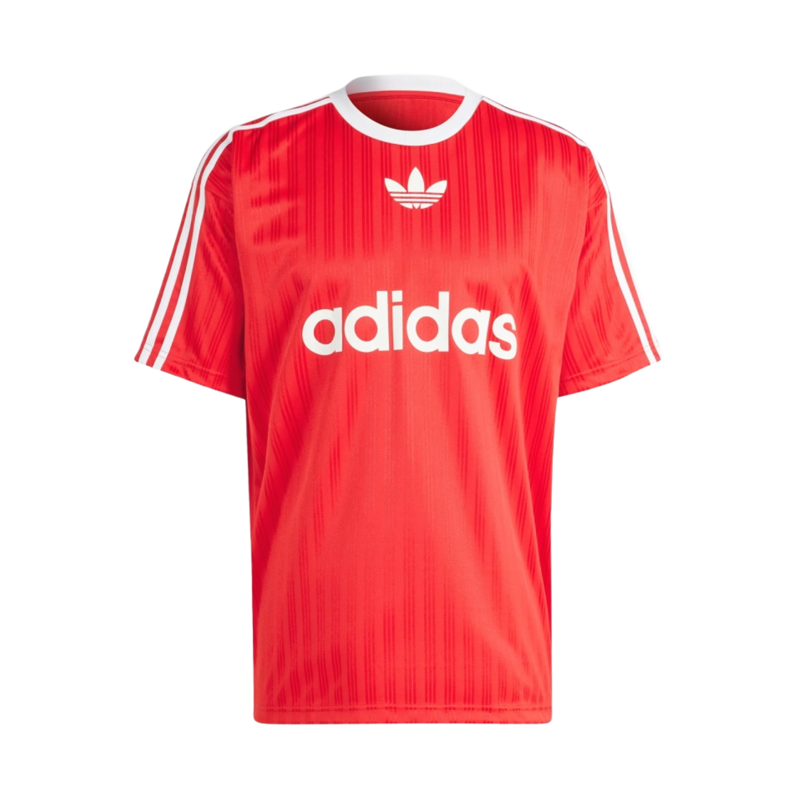 아디다스 아디컬러 티셔츠 베러 스칼렛 화이트 - KR 사이즈(Adidas Adicolor T-Shirt Better Scarlet White - KR Sizing)