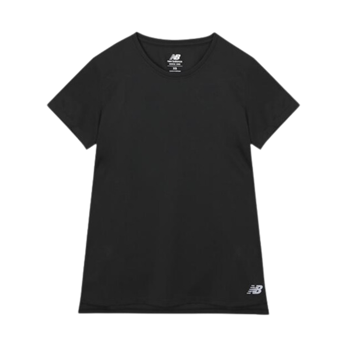 WT11205BK (W) New Balance Core Run T-Shirt Black