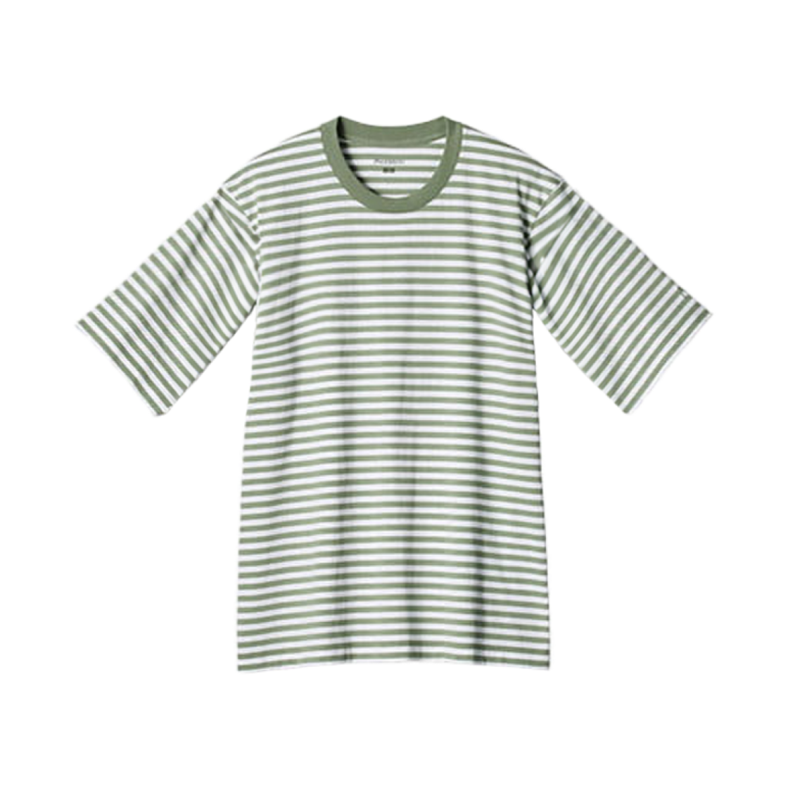유니클로 x JW 앤더슨 스트라이프 티셔츠 레귤러 그린 - KR(Uniqlo x JW Anderson Stripe T-Shirt Regular Green - KR)
