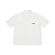 STU Embo Flower Beads Shirt white