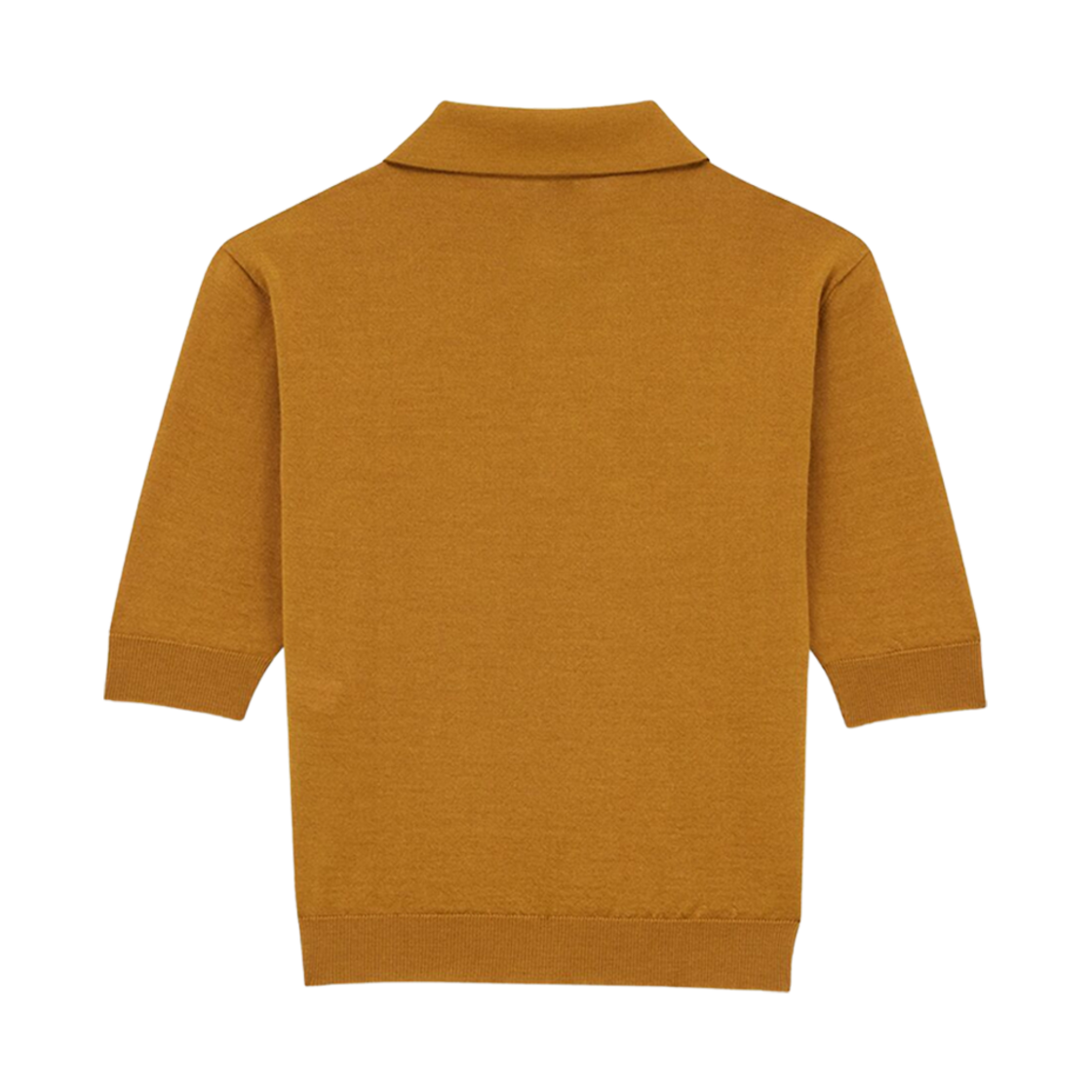 (W) 생로랑 카산드라 폴로 셔츠 ### ### 앤 실크 마론((W) Saint Laurent Cassandre Polo Shirt In Cashmere, Wool, And Silk Marron) - 2