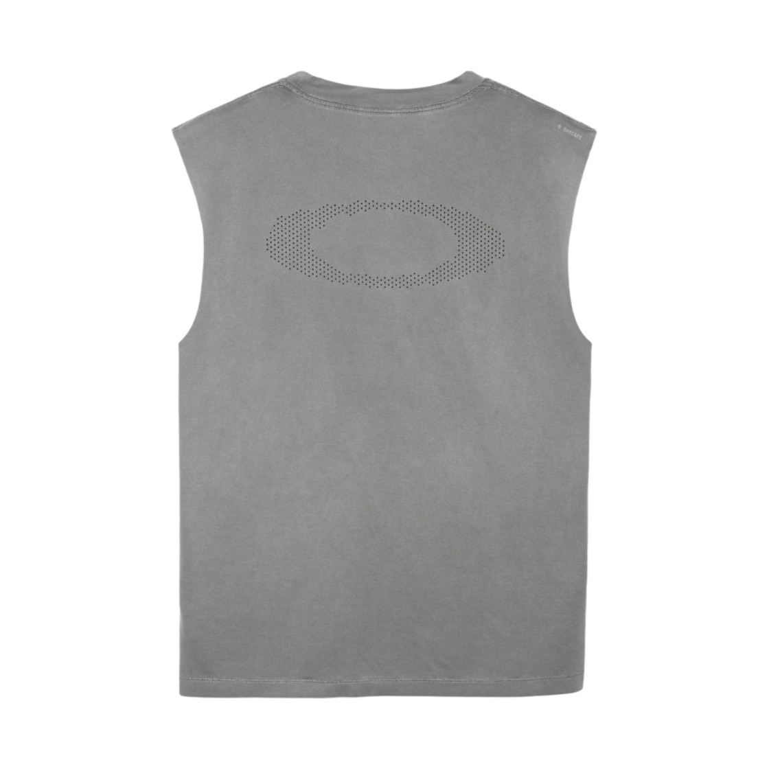 5085-MG-OA Oakley x Satisfy AuraLite Muscle T-Shirt Mineral Graphite