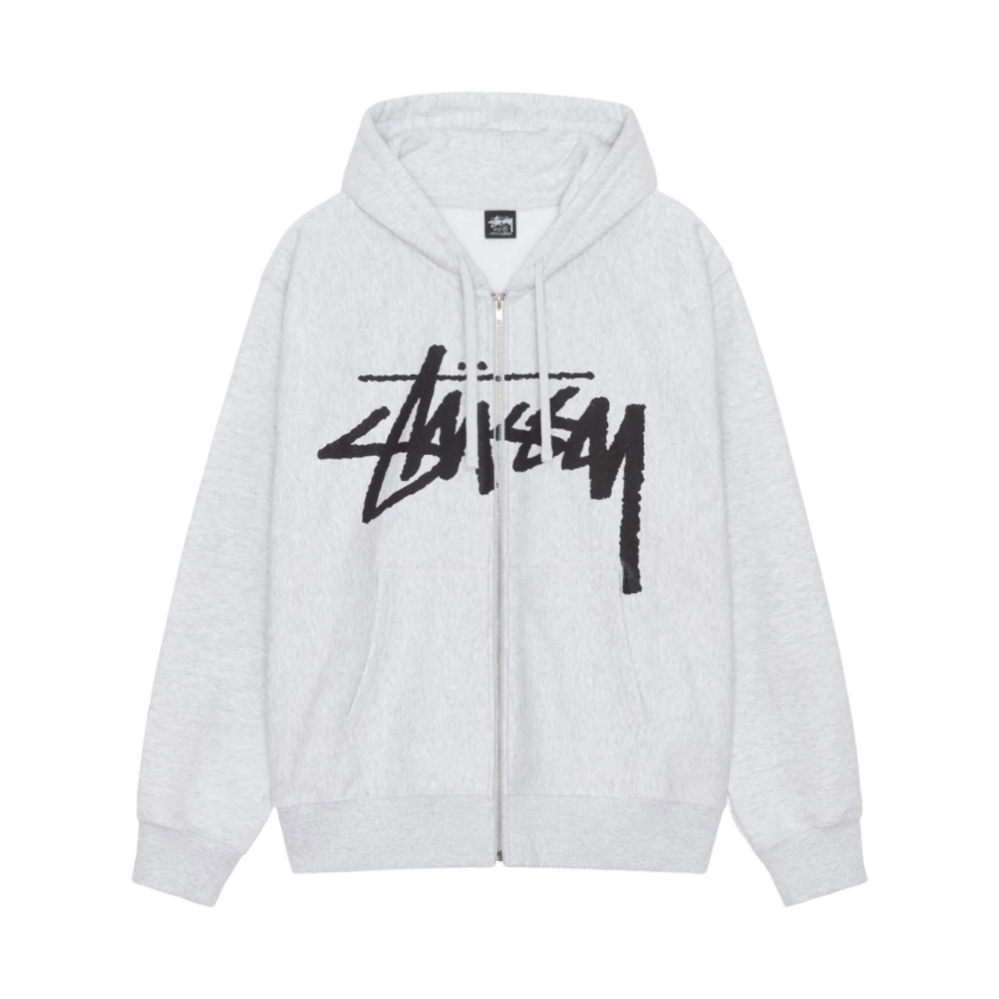 스투시 비너스 후드 집업 애쉬 헤더