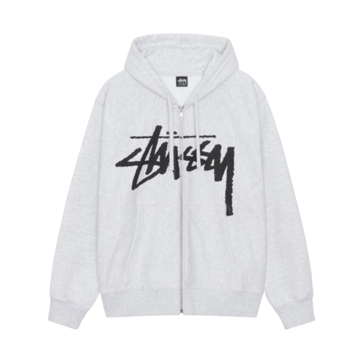 Stussy Venus Zip Hoodie Ash Heather