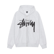 Stussy Venus Zip Hoodie Ash Heather