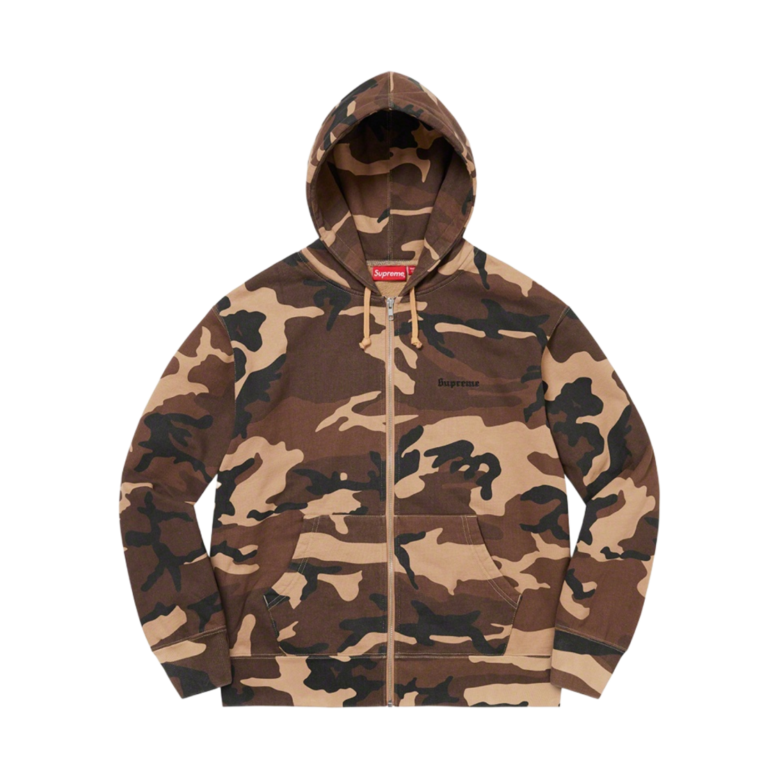 슈프림 락슈미 집업 후드 스웨트셔츠 브라운 카모 - 22FW(Supreme Lakshmi Zip Up Hooded Sweatshirt Brown Camo - 22FW) - 2