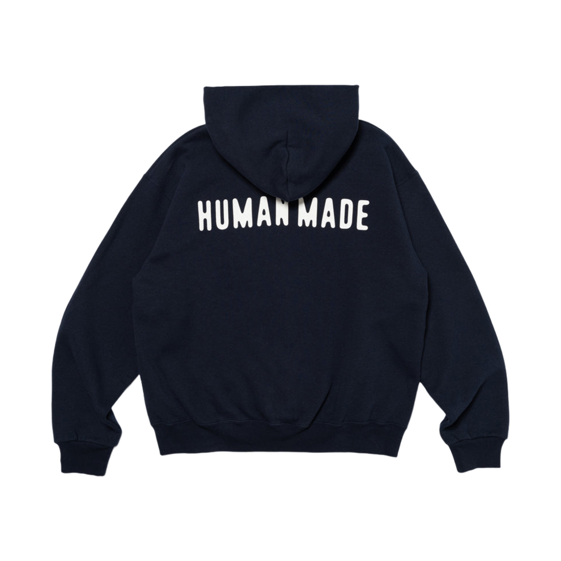 HM27CS033 Human Made Zip-Up Hoodie Navy