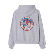Menasoo Hearttrack Hoodie White Melange