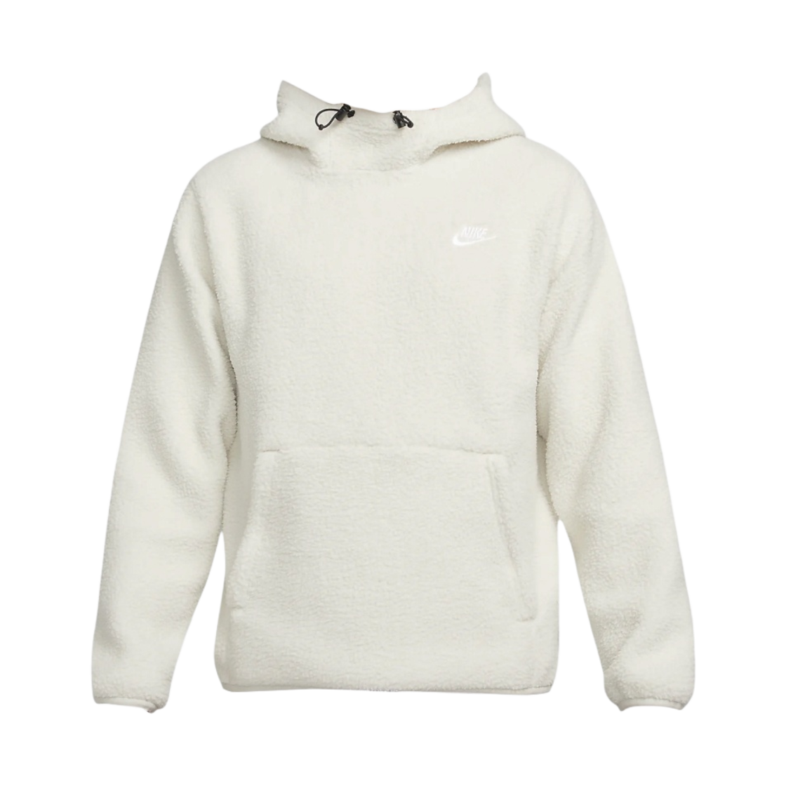 DD5014-072 Nike NSW Essentials+ Sherpa Pullover Hoodie Light Bone - Asia