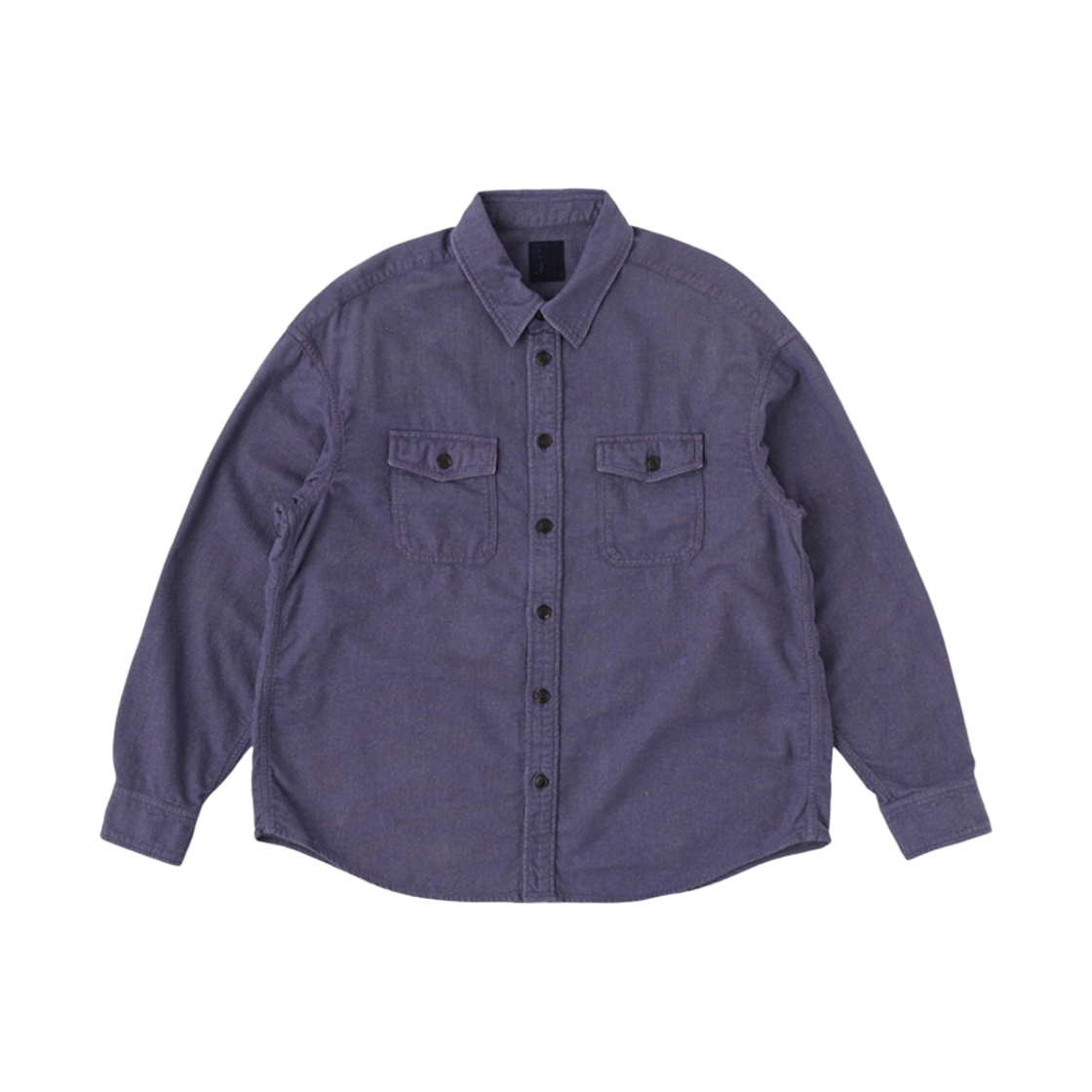 비즈빔 럼버 롱슬리브 크래쉬 네이비 - 23SS(Visvim Lumber L/S Crash Navy - 23SS) - 1