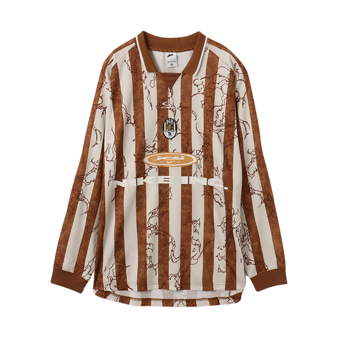 나이키 에어 롱슬리브 저지 라이트 브리티시 탄 팬텀(Nike Air Long Sleeve Jersey Light British Tan Phantom)