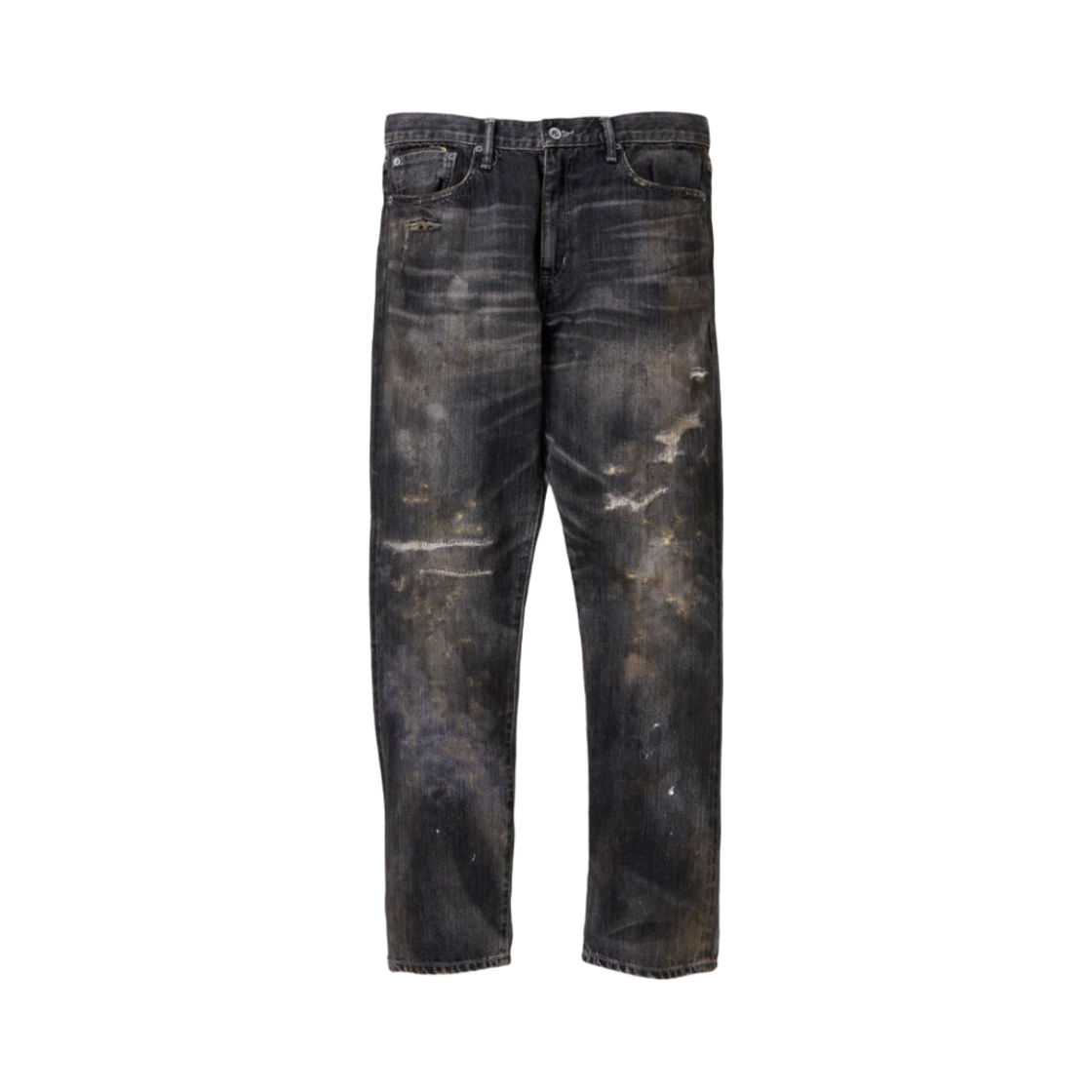 241XBNH-PTM09 Neighborhood Savage Denim DP Mid Pants Black