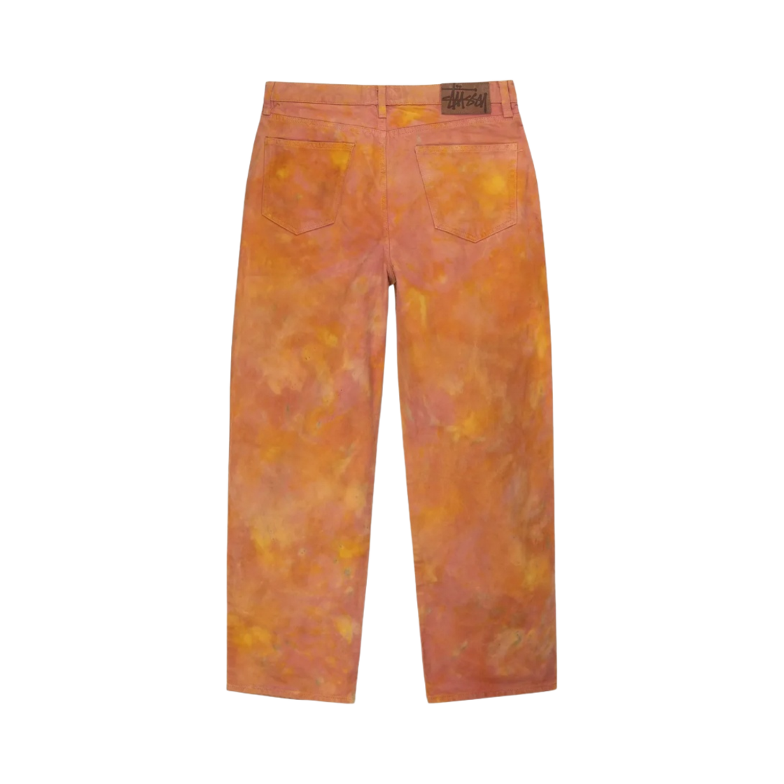 스투시 원더랜드 핸드 다이드 빅 올 진 옐로우 핑크(Stussy Wonderland Hand-Dyed Big OL' Jean Yellow Pink) - 2
