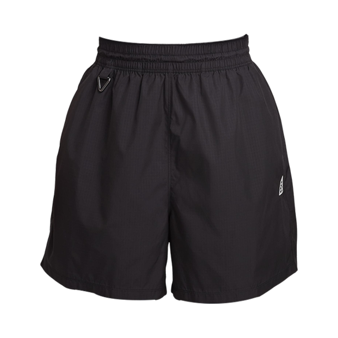 (W) 나이키 ACG 리펠 미드 라이즈 립스탑 쇼츠 블랙 앤트러사이트 - 아시아((W) Nike ACG Repel Mid Rise Ripstop Shorts Black Anthracite - Asia) - 1