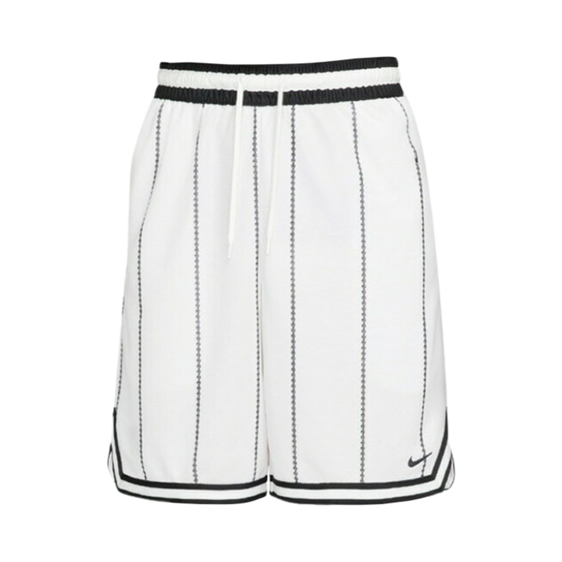 DQ6088-121 Nike Dri-Fit DNA 10 Inch Basketball Shorts Summit White Black - Asia