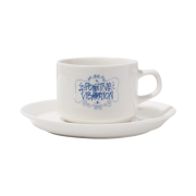 Stussy Positive Vibration Cup & Saucer White