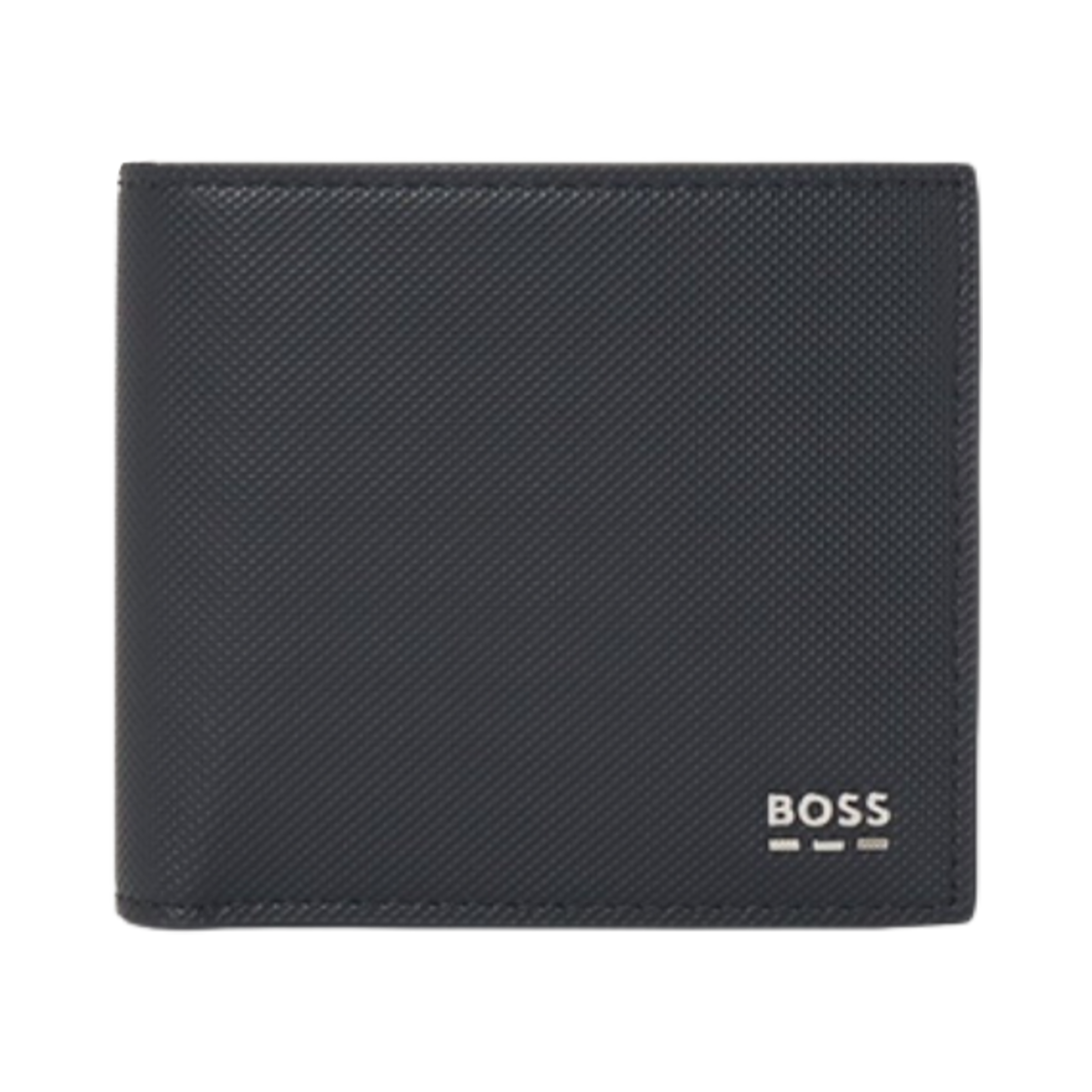 휴고 보스 로고 반지갑 블랙(Hugo Boss Logo Bi-Fold Wallet Black)