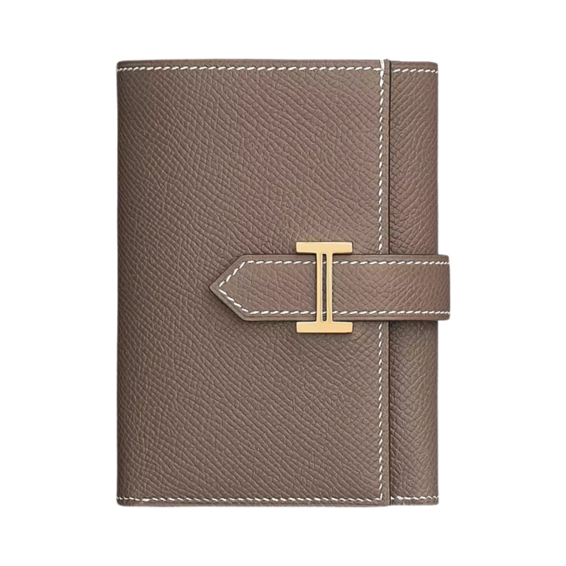 에르메스 베안 트라이폴드 지갑 앱송 & 골드 하드웨어 에뚜쁘(Hermes Bearn Wallet Epsom & Gold Etoupe) - 1