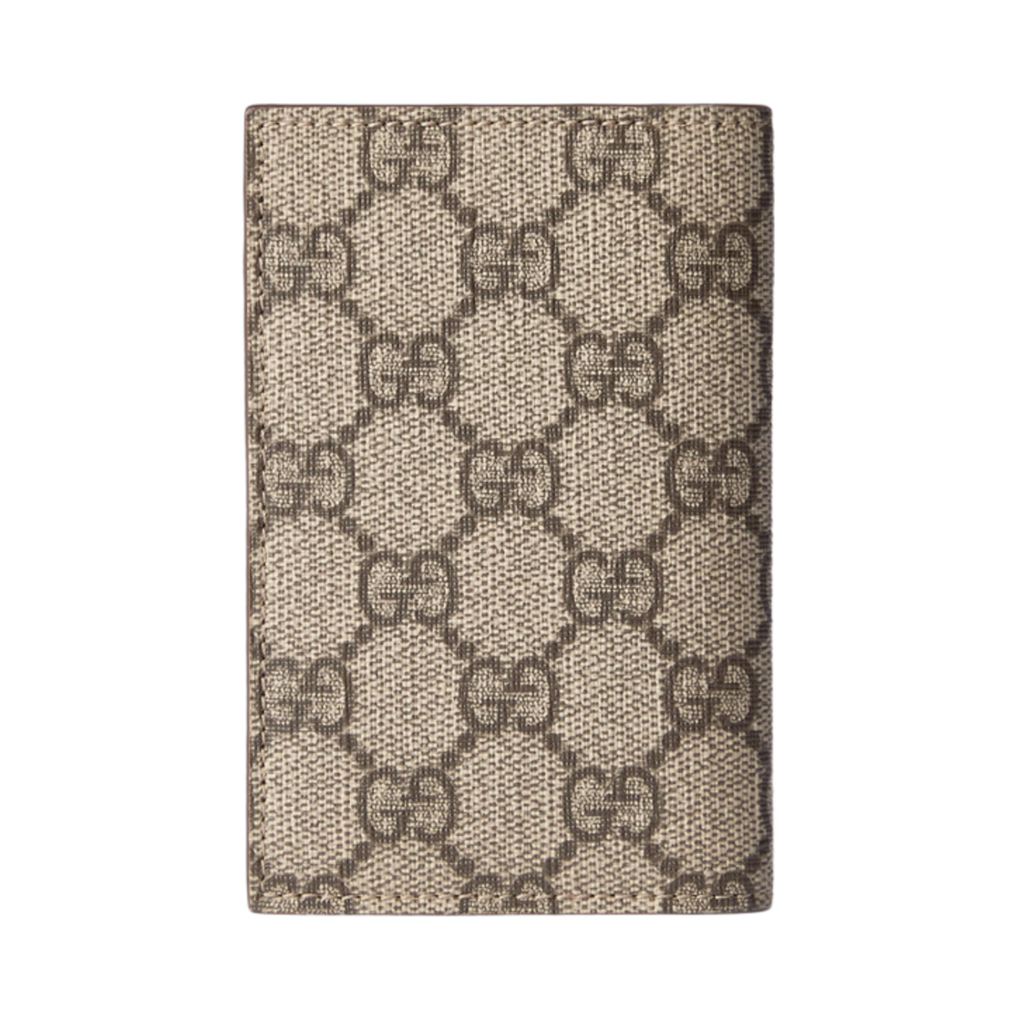 구찌 브라운 인테리어 GG 롱 카드 케이스 베이지 에보니(Gucci Brown Interior GG Long Card Case Beige Ebony) - 3