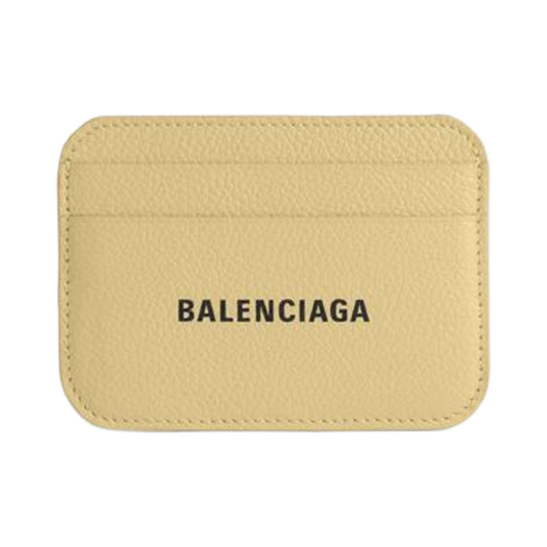 5938121IZI37660 Balenciaga Cash Card Holder Light Yellow