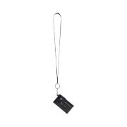 Balenciaga Le Cagole Men Card Case On Keychain Black