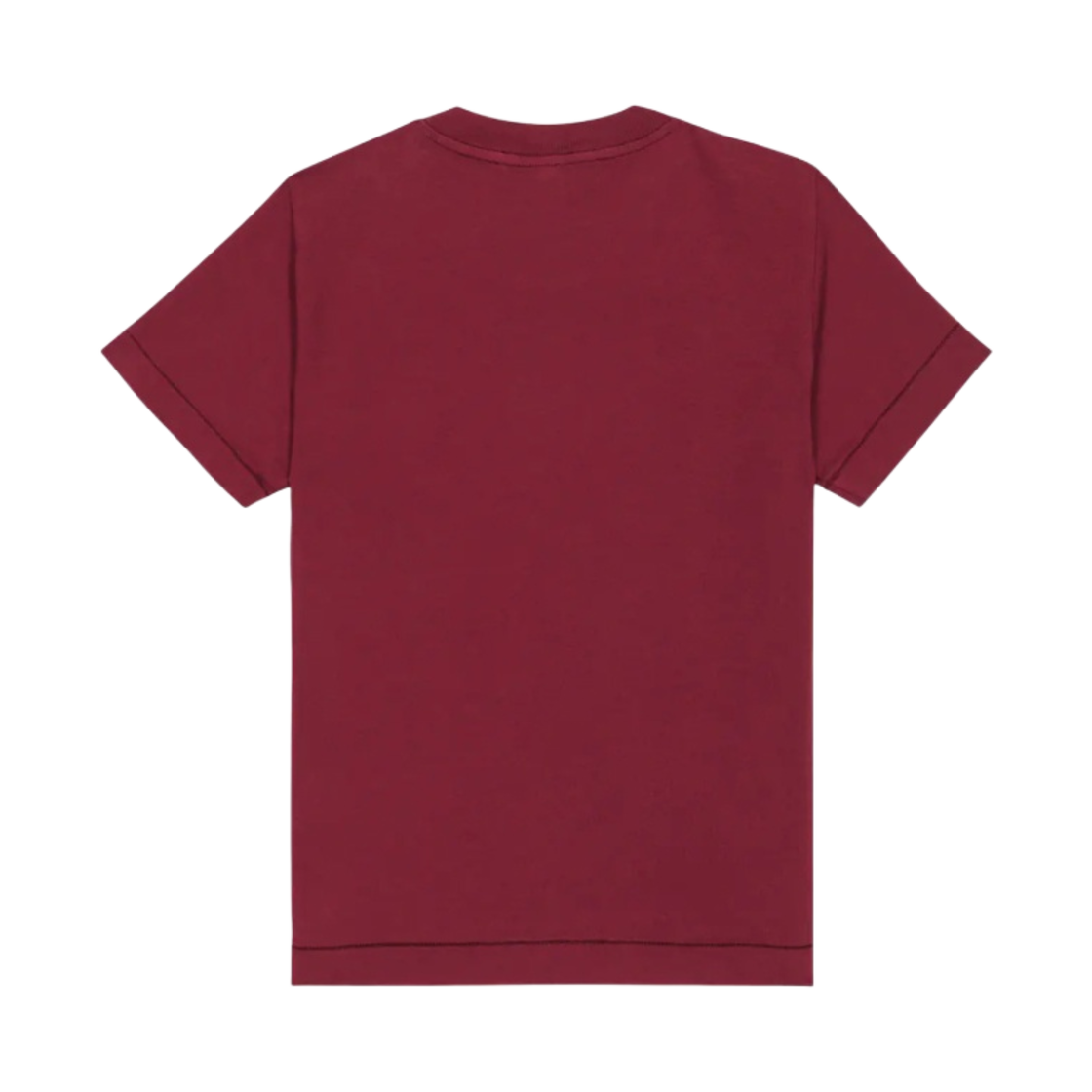 (키즈) 스톤 아일랜드 20147 코튼 저지 가먼트 다이드 티셔츠 버건디 - 22FW((Kids) Stone Island 20147 Cotton Jersey Garment Dyed T-Shirt Burgundy - 22FW) - 2