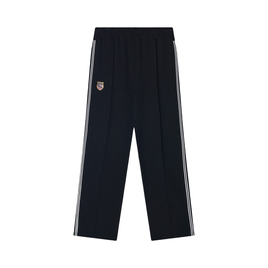 LPT-WD-WF-BK Menasoo Waffle Wide Pants Black