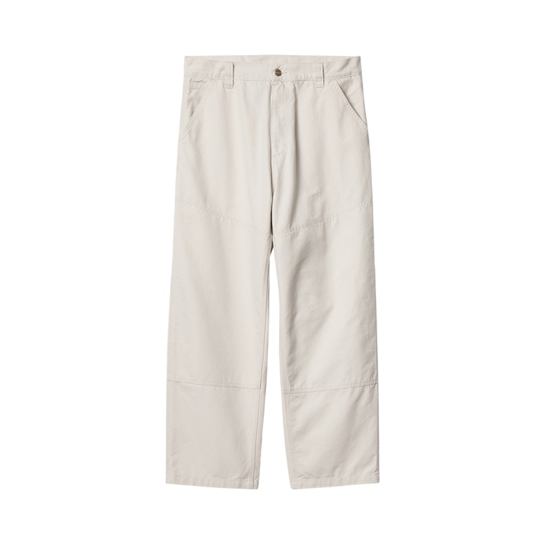 I031393-1NG-02 Carhartt WIP Wide Panel Double Front Pants Salt - 대표 이미지 #1