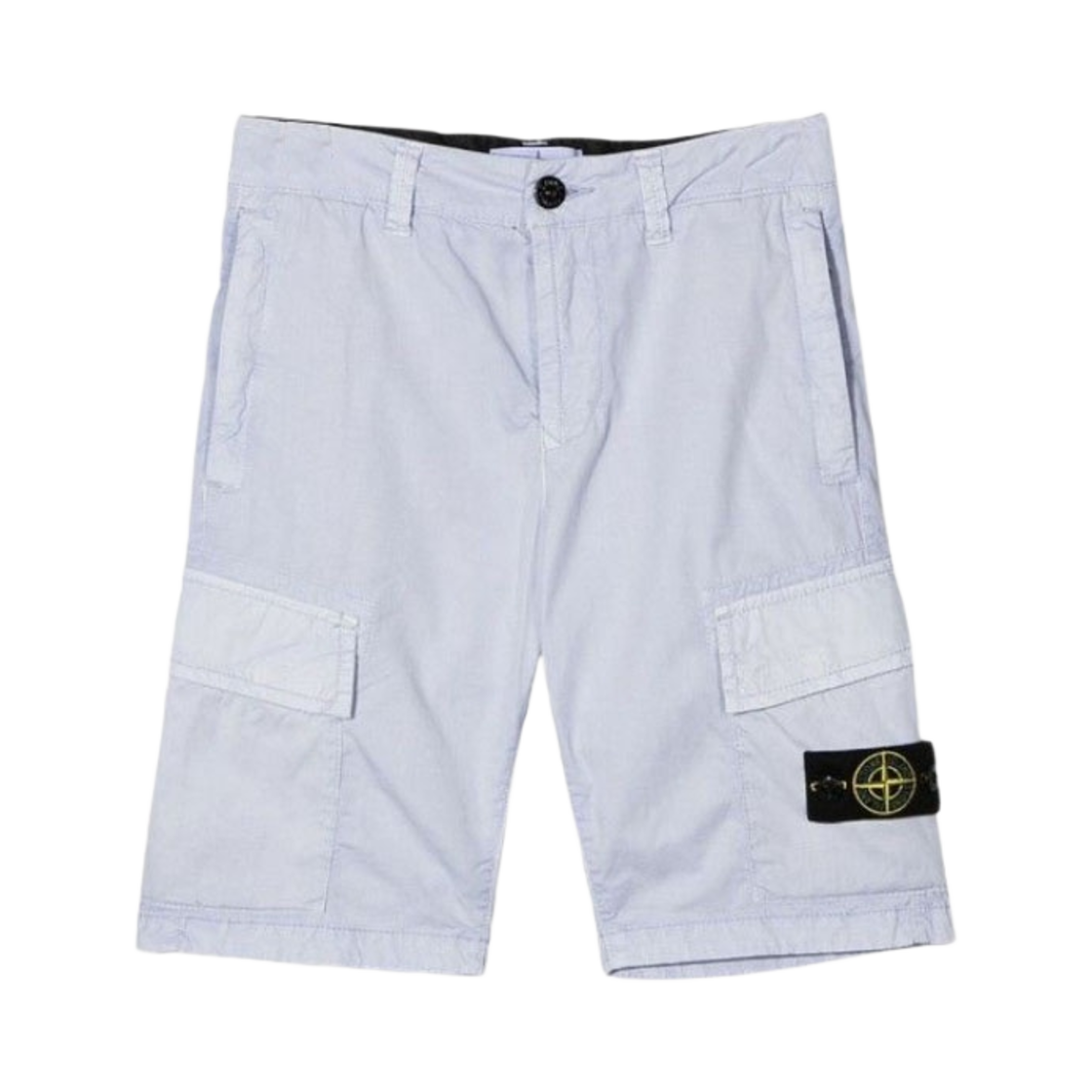 7616L0510-V0141 (Kids) Stone Island L0510 Cargo Bermuda Shorts Sky Blue - 22SS