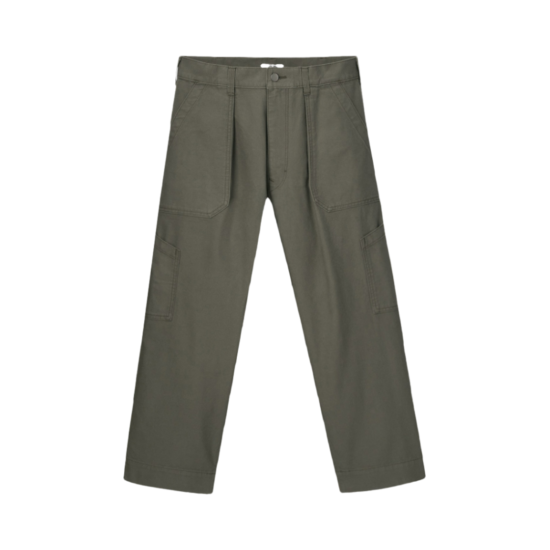 유니클로 U 와이드 핏 베이커 팬츠 올리브(Uniqlo U Wide Fit Baker Pants Olive)