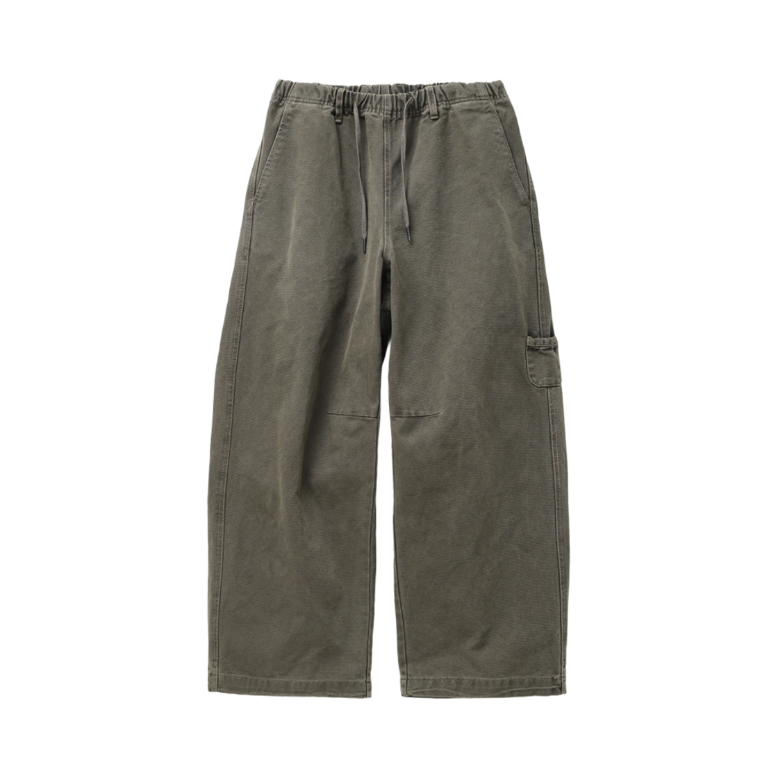 해칭룸 오버 덕 팬츠 오버 다이드 카키(Hatchingroom Over Duck Pants Over Dyed Khaki)