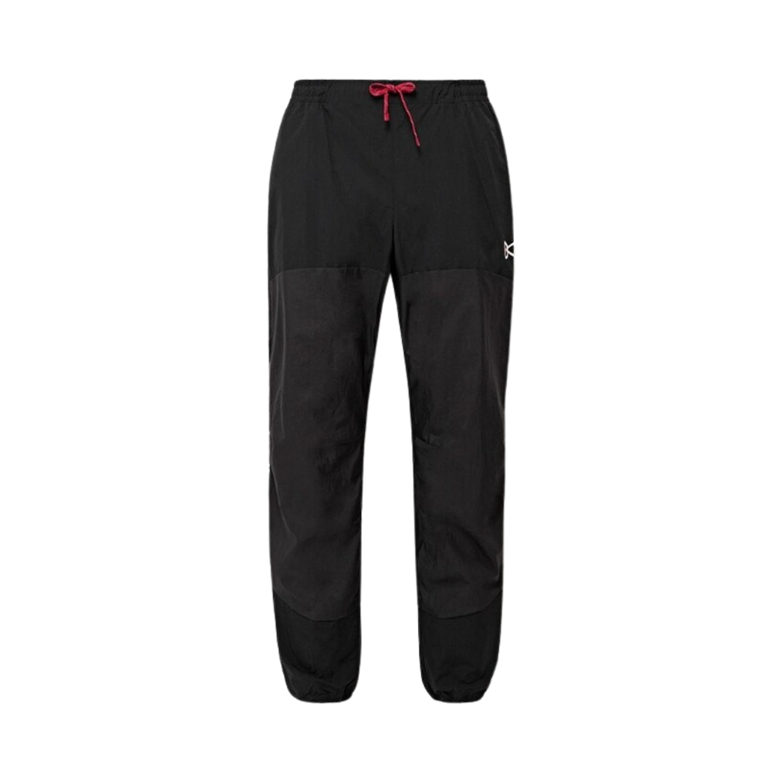 DV0022-B District Vision Zanzie Logo Print Track Pants Black