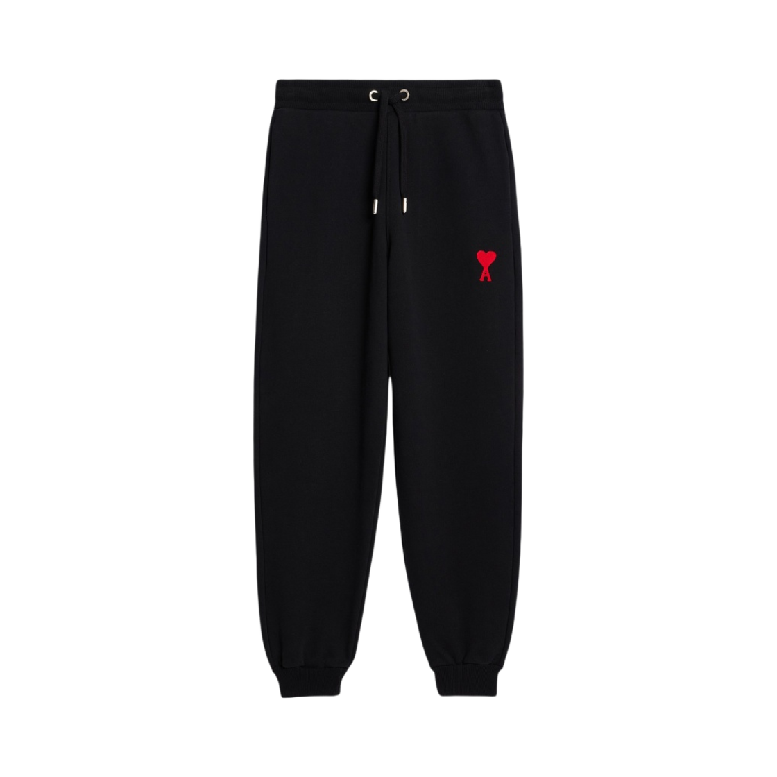 아미 하트 로고 트랙 팬츠 블랙(AMI de Coeur Track Pants Black) - 1