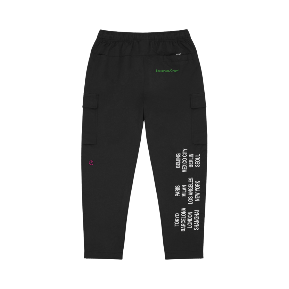 나이키 NSW 월드투어 우븐 조거 블랙 - US/EU(Nike NSW World Tour Woven Joggers Black - US/EU) - 2