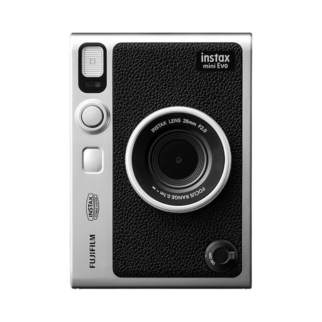 후지필름 인스탁스 미니 에보 블랙 실버 USB C 타입 (국내 정식 발매 제품)(Fujifilm Instax Mini Evo Black Silver USB C Type (Korean Ver.))