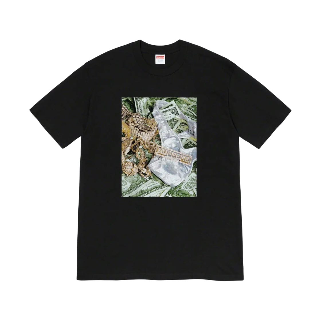 - Supreme Bling T-Shirt Black - 20SS