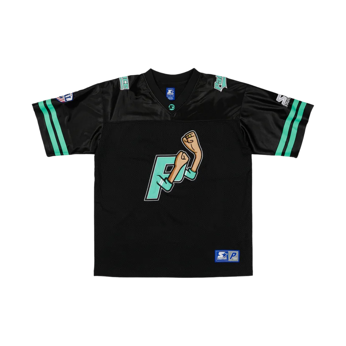 팔라스 x 스타터 풋볼 저지 블랙 - 22FW(Palace x Starter Football Jersey Black - 22FW) - 1