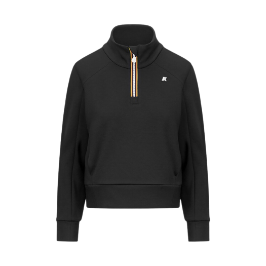 Y246EWW178 K-WAY Louen Light Spacer Sweatshirt Black
