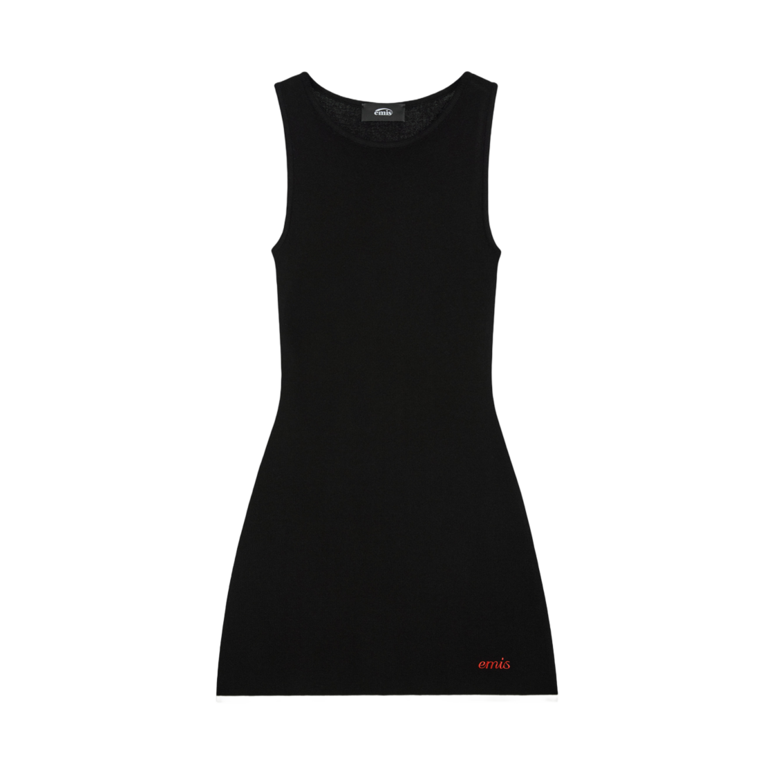 - (W) Emis Sleeveless Knit Dress Black
