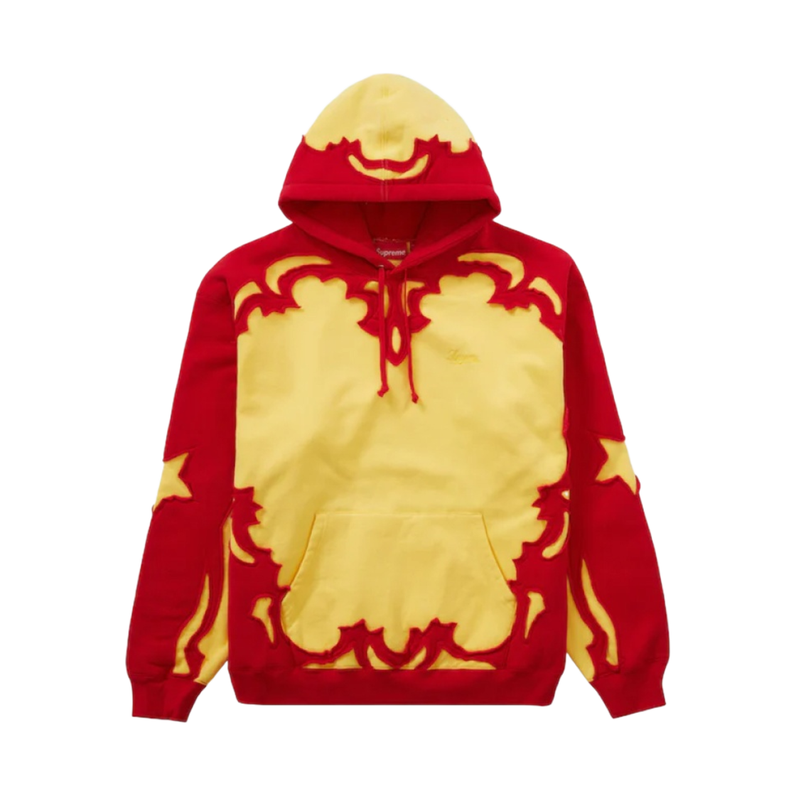 슈프림 웨스턴 컷 아웃 후드 스웨트셔츠 골드 - 23SS(Supreme Western Cut Out Hooded Sweatshirt Gold - 23SS) - 1