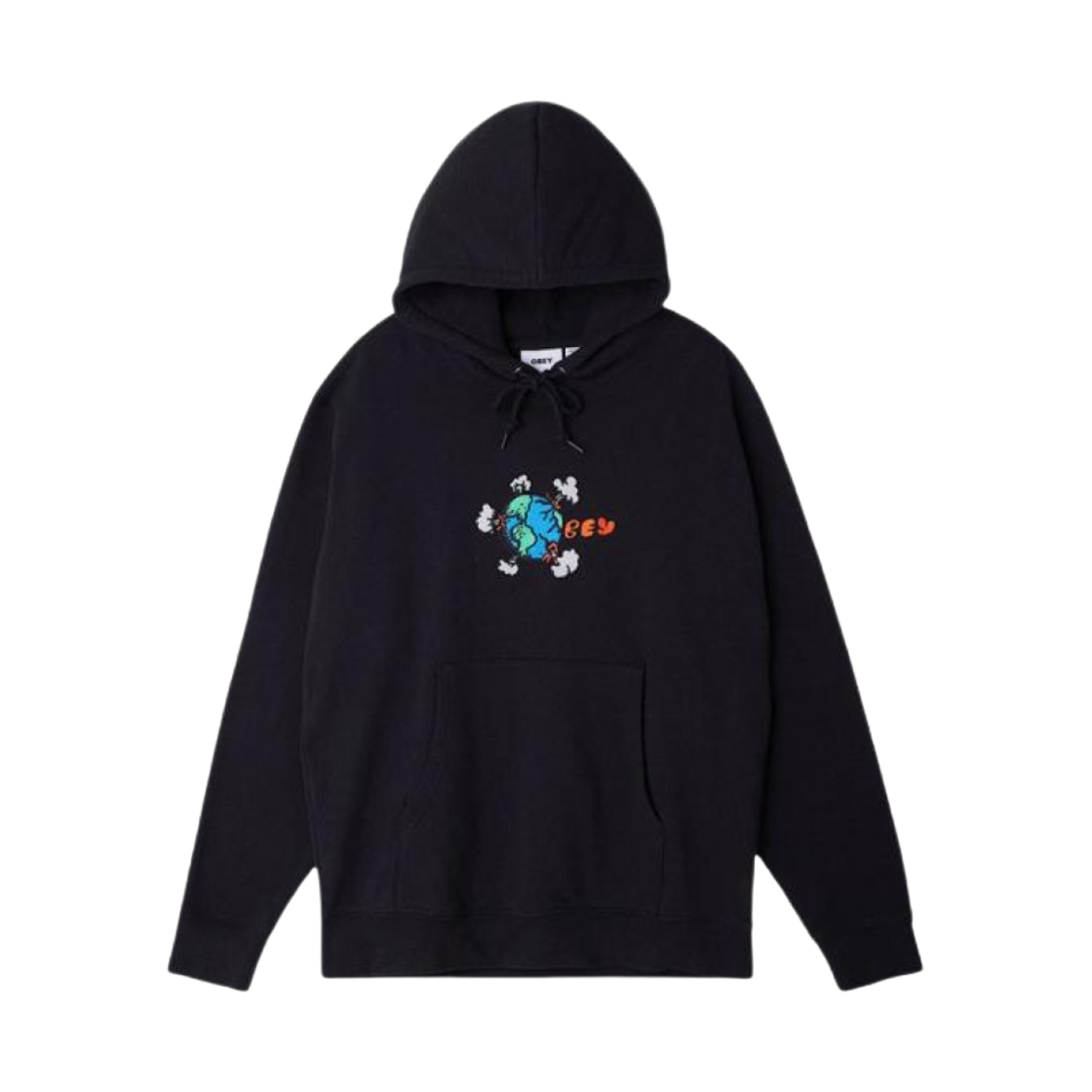 112470146 Obey World Hood Black