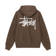 Stussy Basic Stussy Hoodie Coffee 2022
