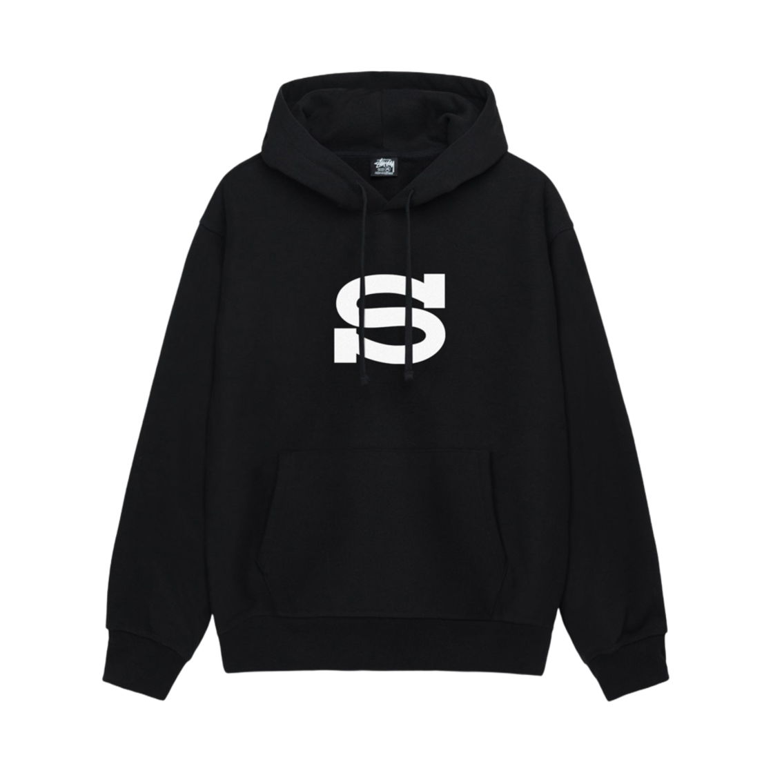 스투시 레터맨 후드 블랙(Stussy Letterman Hoodie Black) - 1