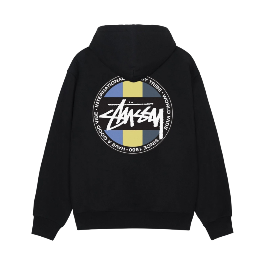 스투시 클래식 닷 후드 블랙(Stussy Classic Dot Hoodie Black) - 1