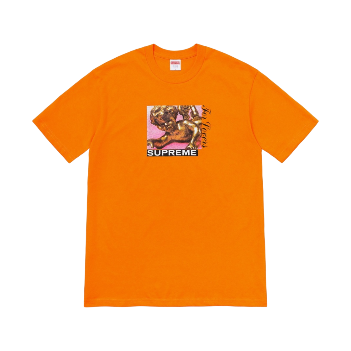 슈프림 러버스 티셔츠 오렌지 - 20FW(Supreme Lovers T-Shirt Orange - 20FW) - 1